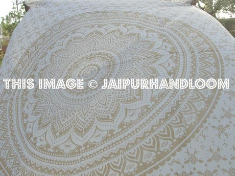 cheap wall tapestries golden ombre tapestry bohemian golden curtains-Jaipur Handloom