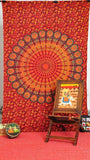 colorful dorm tapestry psychedelic mandala tapestries twin dorm bedding-Jaipur Handloom