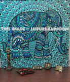 decorative tapestries wall hanging cute dorm room elephant tapestry on sale-Jaipur Handloom