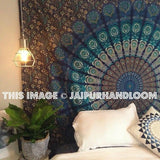 dorm room full size bedding medallion college room wall hanging tapestry-Jaipur Handloom