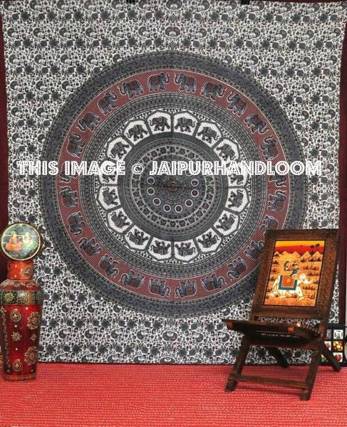 dorm room hippie tapestries bohemian dorm wall hanging tapestry-Jaipur Handloom