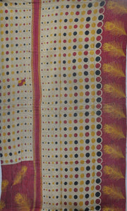 vintage kantha curtain throw
