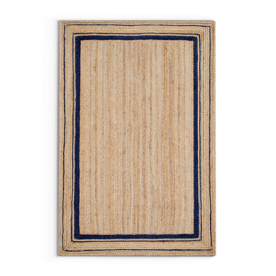 extra large jute rug rectangle 8X10 feet, natural fiber rug for living room on sale