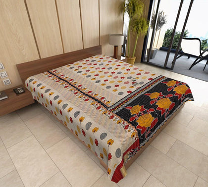 Fair Trade Kantha Throw Buy Online Hand Stitched Kantha Baby Blanket-Jaipur Handloom