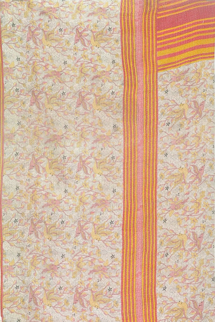indian kantha bedspread bedding