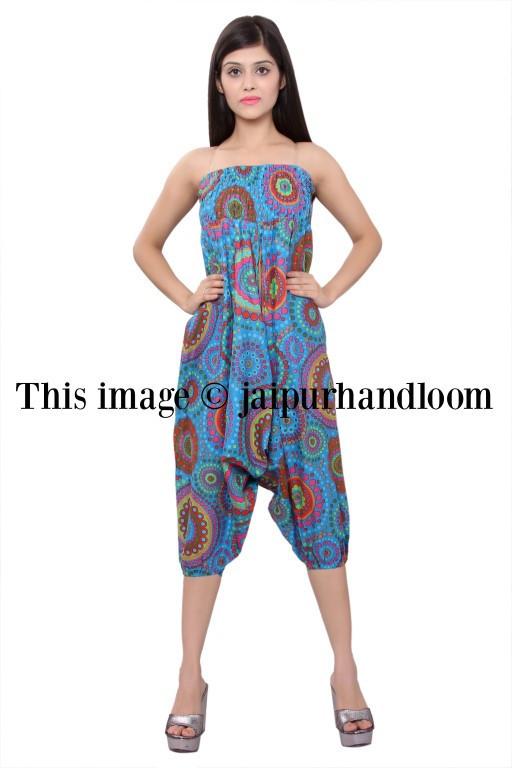 genie loose baggy pants cotton jumpsuit for girls yoga pants women
