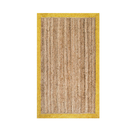 hand braided jute doormat 2X3, large jute area rug for living room 8X10