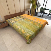 hand stitched baby blanket bohemian vintage kantha throw fair trade-Jaipur Handloom