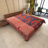 hand stitched baby blanket twin kantha bedding sofa kantha throw blanket D109-Jaipur Handloom