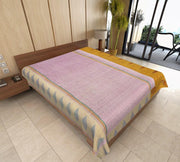 hand stitched baby blanket vintage kantha quilt bedspread beach throw-Jaipur Handloom
