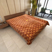 handmade summer kantha blanket bohemian vintage sofa throw-Jaipur Handloom
