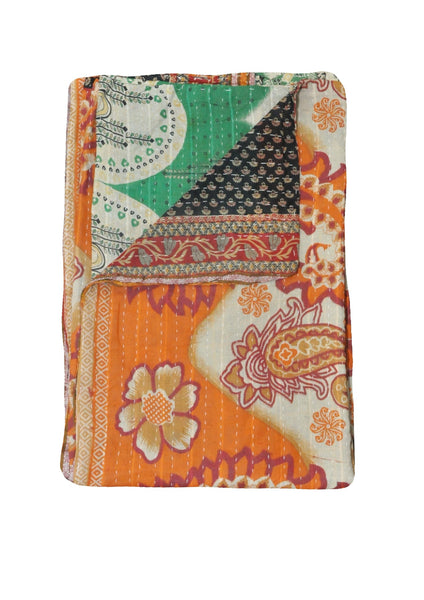 Mycrafts 5-delige Indiase Kantha-beddengoedset, antieke Kantha Mycrafts 5-delige Indiase Kantha-beddengoedset, antieke Kantha