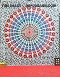 hippie psychedelic dorm tapestries cheap college room wall decor tapestry-Jaipur Handloom
