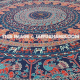 indian cotton bed cover bedding-Jaipur Handloom