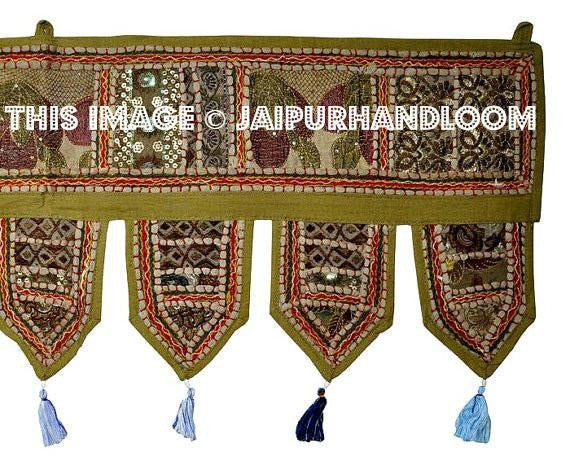 indian doorway hangings Bohemian Window Decor-Jaipur Handloom