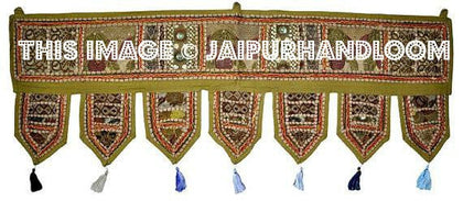 indian doorway hangings Bohemian Window Decor-Jaipur Handloom