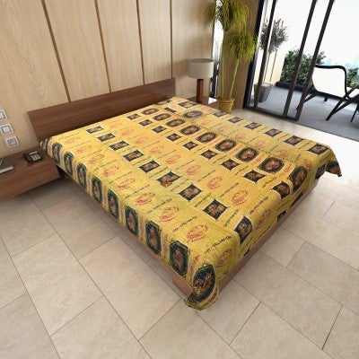 indian handmade baby bedspread kantha quilted sofa throw blanket-Jaipur Handloom