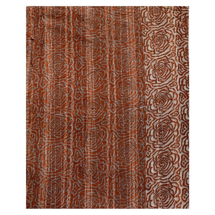 indian handmade kantha bedcover vintage sari quilted blanket throw-Jaipur Handloom