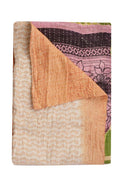 Indian Handmade Vintage Kantha Bedding Bedspread Quilted Sofa Throw-Jaipur Handloom