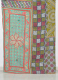 indian hand stitched kantha baby blanket | Jaipur Handloom