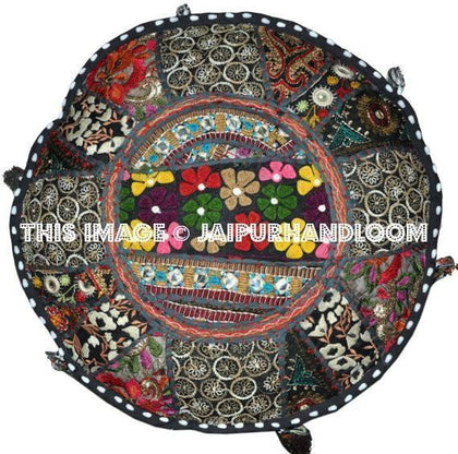 indian ottoman pouf-Jaipur Handloom