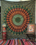 indian psychedelic tapestry cool dorm room wall hanging tapestries