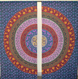 Indian Tapestry Mandala 2 Panels Window Curtains By Jaipur Handloom-Jaipur Handloom