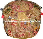 jaipurHandloom.com Ottomans - Patio Seating: Patio, Lawn & Garden-Jaipur Handloom