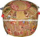 jaipurHandloom.com Ottomans - Patio Seating: Patio, Lawn & Garden-Jaipur Handloom