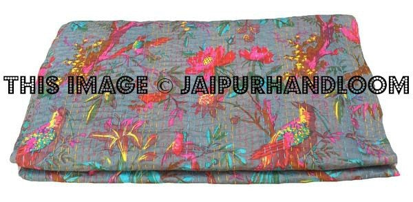 kantha quilts fair trade-Jaipur Handloom