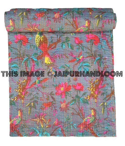 kantha quilts fair trade-Jaipur Handloom