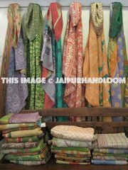 kantha sari scarf - Wholesale 10 pc-Jaipur Handloom