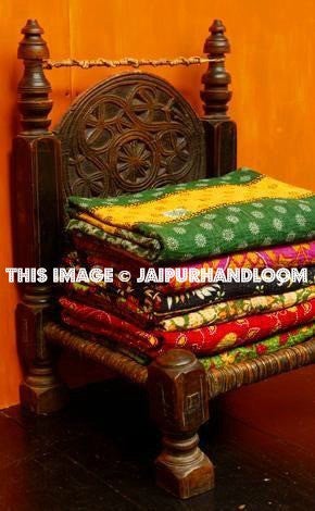 kantha silk stoles - 10pc set wholesale-Jaipur Handloom