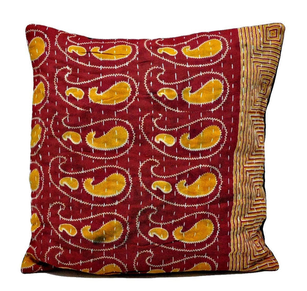 kitchen chair pillow cover boho dining chair cushion cover - NS84-Jaipur Handloom