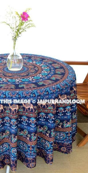 large elephant tablecloth queen mandala bed cover bedspread cool tapestry-Jaipur Handloom