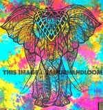 large elephant tapestry psychedelic college room wall hanging on sale-Jaipur Handloom