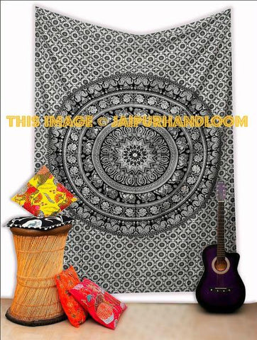 magical night mandala tapestry hippie tapestries wall hanging beach towel