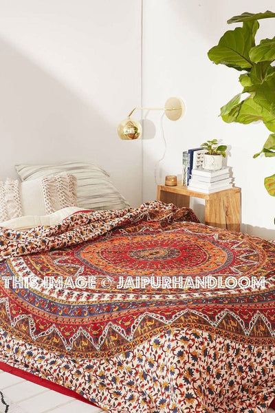 mandala bed sheets-Jaipur Handloom