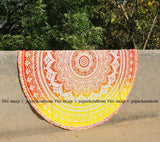 mandala round beach towels spain bohemian beach roundies throws-Jaipur Handloom