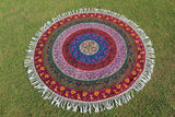 mandala round rug-Jaipur Handloom