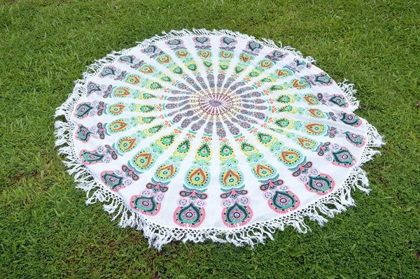 mandala towel-Jaipur Handloom