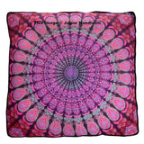 Over size Indian Mandala Floor Pillow Square Ottoman Poufs Cover Pets Bed Throw-Jaipur Handloom