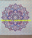 pink ombre tapestry mandala tapestries hippie bedding dorm room decor-Jaipur Handloom