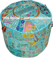 pouffe pouffes-Jaipur Handloom