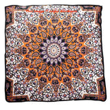 Psychedelic Mandala Yoga Floor Cushions Indian Bohemian Floor Pillows Bean Bag-Jaipur Handloom