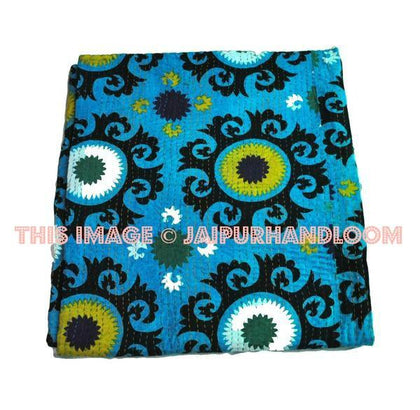 queen kantha bedding indian queen blanket handmade Sofa throw suzani kantha bedsheet