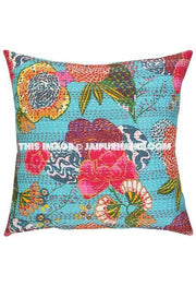 set of 10 kantha pillow covers decorative cushions for sofa-Jaipur Handloom