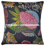 set of 10 kantha pillow covers decorative cushions for sofa-Jaipur Handloom