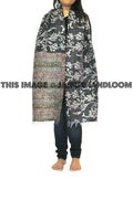 silk kantha scarf - Lily-Jaipur Handloom