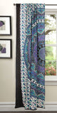 star mandala door curtains bohemian 2 panels window hanging drapes-Jaipur Handloom